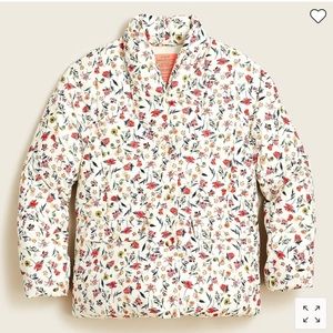 Alps puffer jacket with PrimaLoft vintage floral